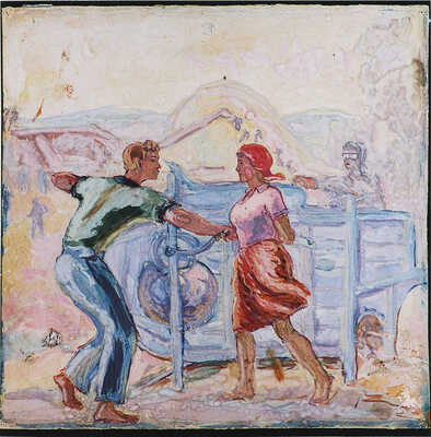 Зозуля Григорий Степанович. На элеваторе  